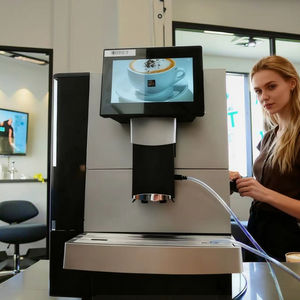 <span class=keywords><strong>Machine</strong></span> à café automatique E60L Cafee Meilleure <span class=keywords><strong>machine</strong></span> à café entièrement automatique avec système de mousse de lait pour le bureau - Product Image 3