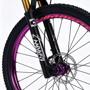 Bicicleta de Montaña para Adultos, Certificada CE, con Frenos de Disco Hidráulicos, Aleación de Aluminio, 10 Velocidades, Hardtail, Segura - Product Image 3