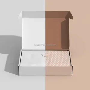 Caixa de embalagem impressa de logotipo personalizada, caixa dobrável de embalagem para logotipo