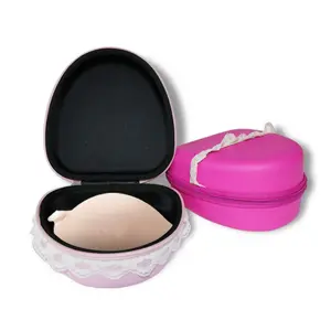 定制防水硬EVA旅行箱硅胶乳胶贴片粉色美容设计美容保护套