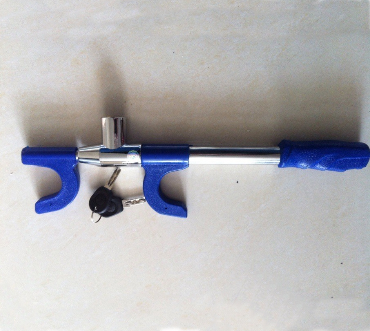 YH1850 Steel Universal Car Steering Wheel Lock Anti-Theft Device | Ningbo Hengda Die-Casting Lock Fa