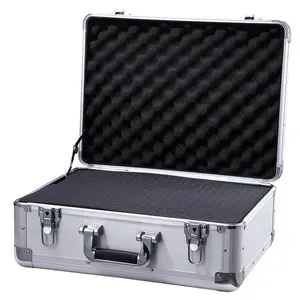 Valise extérieure en aluminium taille personnalisée boîtier en aluminium flight case en aluminium pour équipement