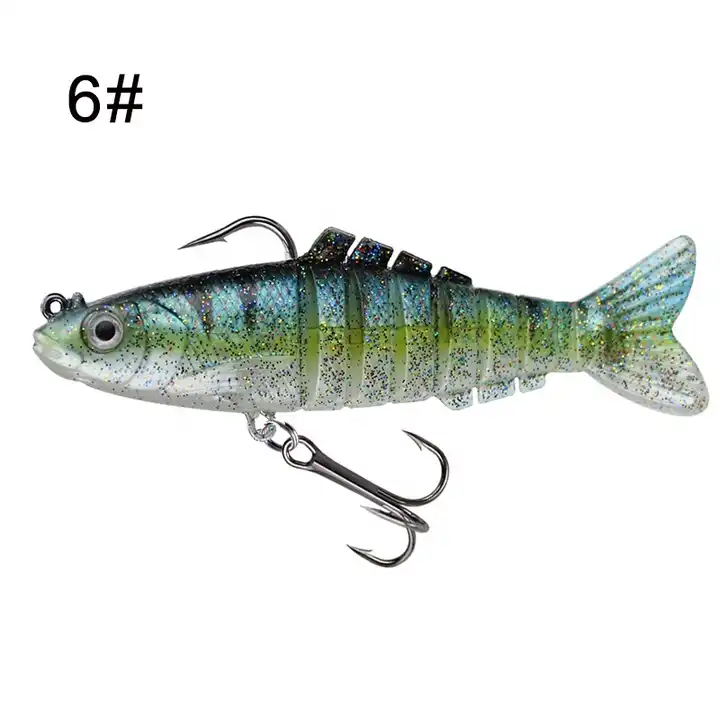 Soft eel fishing lures rubber worm