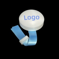 Bracelet en nylon tissé avec logo personnalisé Bracelet lumineux à télécommande pour concert et fête pour événements promotionnels