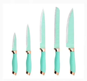 Ensemble de <span class=keywords><strong>couteaux</strong></span> de cuisine en titane suisse <span class=keywords><strong>royal</strong></span> avec porte-<span class=keywords><strong>couteaux</strong></span> en forme de cygne HSK fabricant direct - Product Image 4