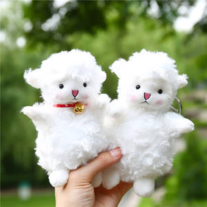 Pendentif petit mouton, petit porte-clés poupée mouton, sac de poupée mouton mignon de style japonais, décoration suspendue, peluche - Product Image 1