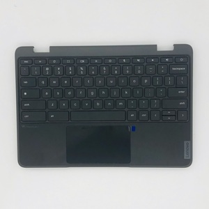 For Lenovo Chromebook 100E Gen4 Laptop Gray Palmrest Upper Case with Keyboard & Touchpad 5M11H62892 - Product Image 1