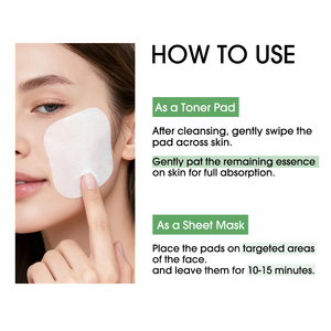 Toallitas Faciales de Árbol de Té con <span class=keywords><strong>Lactobacillus</strong></span> OEM - Calmante y Suavizante para Piel Sensible Propensa al Acné, Mascarilla Facial Hipoalergénica - Product Image 6