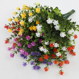 GY003 Résistant aux UV Faux Eucalyptus Camélia Fleurs & Arbustes Verts Intérieur Extérieur Maison Jardin Décoration pour Fêtes Décoration - Product Image 6