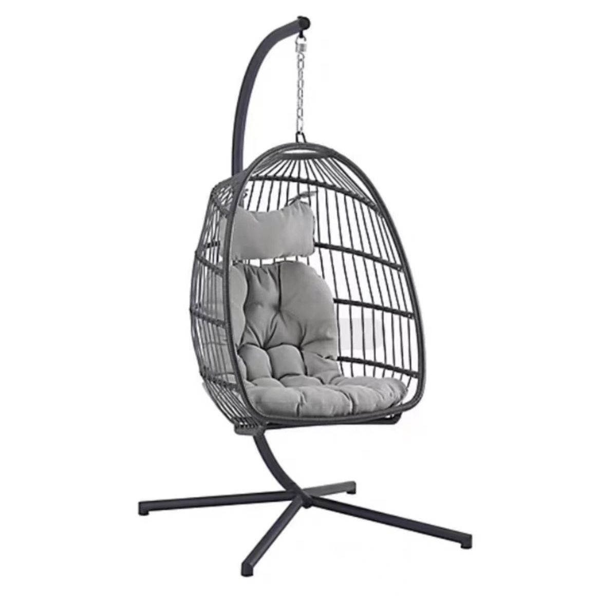 Foldable single gray 115*75*19