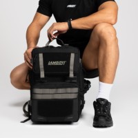 Sac à dos de randonnée unisexe pour ordinateur portable, tactique, étanche, 35L, avec fermeture éclair et fermoir, pour sports de plein air