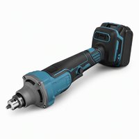 Meuleuse d'angle sans fil 21V à batterie, sans balais, de haute qualité, avec interrupteur coulissant, pour le meulage intensif et les projets de bricolage