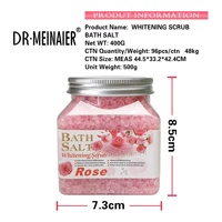 Capsules grossières de sel de cristal aromatique de Spa transfrontalier exfoliant pour la peau de poulet gommage nettoyant pour le corps pour les pieds