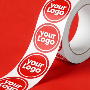 Etiqueta Adhesiva con Logotipo Personalizado, Impresa en Rollo, Plástico Impermeable, Papel Sintético, Adhesivo, Lámina Dorada, Etiqueta con Logotipo de Marca - Product Image 4