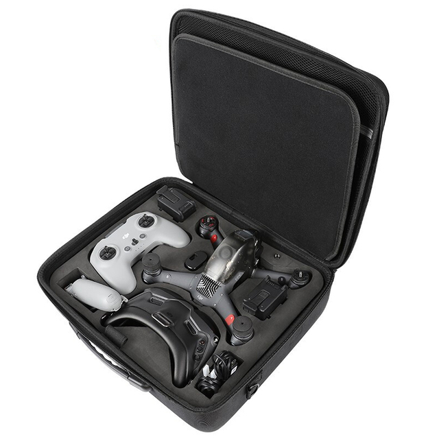 Organized Travel Case Storage for Drone Carrying Bag Designed Exclusively for DJI Mini 2 Shockproof Waterproof Drone Boxes