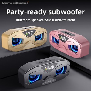 Bronfabrikant M4 M5 Dual-<span class=keywords><strong>Speaker</strong></span> Kleurrijke Lichtgevende Draadloze Bluetooth <span class=keywords><strong>Speaker</strong></span> Subwoofer Radio Kleine <span class=keywords><strong>Speaker</strong></span> - Product Image 2