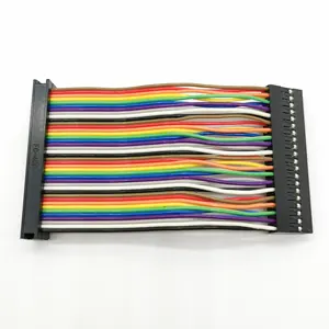 40P Dupont de alambre de Cable de 30cm línea colorido 1p-1p pin conector hembra a hembra para RC