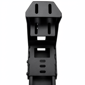 Barres transversales pour couvre-caisse de pick-up, noir mat, acier universel, antirouille, largeur réglable, fixation par clip, compatible avec les camions de taille moyenne 4x4 - Product Image 4