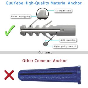 Promotion : Cheville d'expansion en nylon de haute qualité, type poisson, avec aile, M10*50mm - Product Image 3