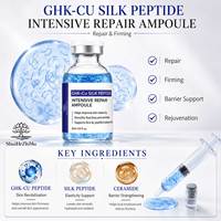 Sérum Ampoule en Gros GHK-Cu Peptide de Soie et de Cuivre pour Raffermir, Réparer la Barrière Cutanée, Hydrater, Lisser et Revitaliser la Peau – Marque Privée