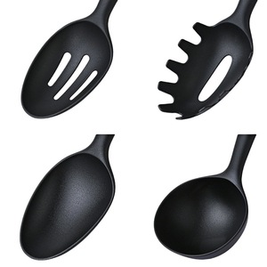 Juego de utensilios de cocina de nailon de 9 piezas, espátula antiadherente, cuchara, colador, volteador de huevos, herramientas de cocina - Product Image 2