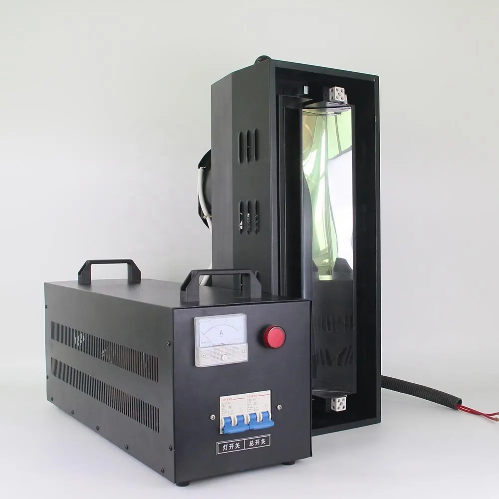 3kw पोर्टेबल यूवी प्रकाश इलाज मशीन हाथ पकड़ा छोटे इलाज मशीन ड्रायर उपकरण के लिए मुद्रण, ग्लास, प्रस्तुत