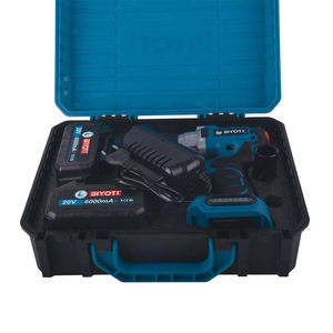 BIYOTI Set Avvitatore <span class=keywords><strong>a</strong></span> Impulsi Senza Fili 350NM, 1/2 Pollice, Alta Coppia, Motore Brushless con <span class=keywords><strong>Batteria</strong></span> Ricaricabile per Fai-da-Te - Product Image 5