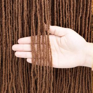 Extensions de cheveux tressées au crochet, style Faux Locs, Space Curls, Reggae African Locs, pour coiffures européennes et américaines, par Xuchang Wigs Machine - Product Image 6