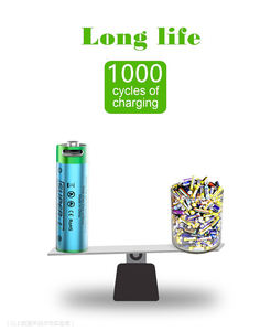 Sûr et durable 1.5V 2500mWh AA Type-C USB batterie au lithium rechargeable pour souris jouets clavier sans fil - Product Image 4