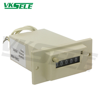 Compteur de signal d'impulsion électrique CSK5-YKW avec montage sur panneau d'affichage à 5 chiffres multi-tension (DC/AC) certifié CE