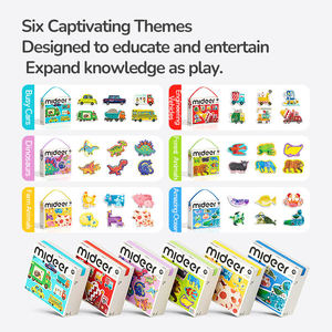 Rompecabezas de Piezas Grandes <span class=keywords><strong>Mideer</strong></span> con Temática de Animales y Transporte Oceánico, Juguete Educativo Temprano Montessori para Niños de 3 a 6 Años - Product Image 2