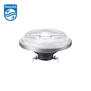 Philips MASTER LEDspot AR111 G53 12V <span class=keywords><strong>Spot</strong></span> <span class=keywords><strong>LED</strong></span> dimmable 2700K/3000K/4000K CRI97 Rétrofit pour halogène - Product Image 1