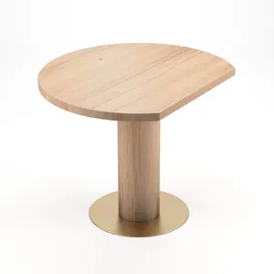 Design unico tavolo da pranzo rotondo in legno Set sala da pranzo mobili tavolo ristorante accento nordico tavolo da pranzo