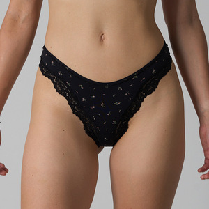 女性用コットンレースセクシー下着売れ筋パンティー女性用下着カスタムローウエストガールセクシーシームレスブリーフパンティー - Product Image 1