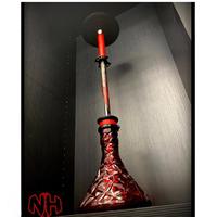 Paquete de caja de regalo Katana El Bomber Hookah Shisha Chicha Nargile Blade Sword Design Hookah