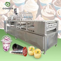 Jelly Mini Sealer Yaourt Yaourt Équipement Semi Automatique Pudding Rotary Cup Fill and Seal Machine