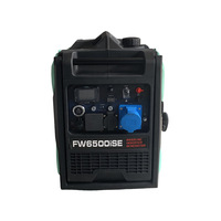 Générateurs à essence à onduleur certifiés CE, monophasés, à sortie AC, de 1 kW, 2 kW, 3 kW, 5 kW, 6 kW, pour le camping, différents styles