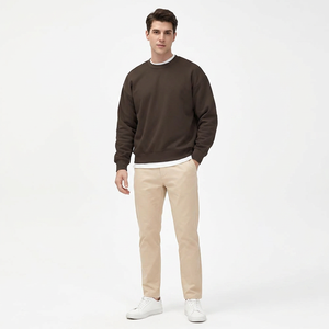 Sudadera con Capucha de Invierno de Tela Suave Personalizada, Diseño de Logotipo Personalizado, Ropa Deportiva Básica, Mezcla de Algodón Transpirable para Hombre - Product Image 1
