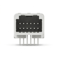 Connecteur femelle TE série TH025, pas de 2,2 mm, 12 positions, référence 1318772-2, en PBT blanc pour carte PCB, 7,5 A 7,5 V, pour boîtier de tableau de bord automobile