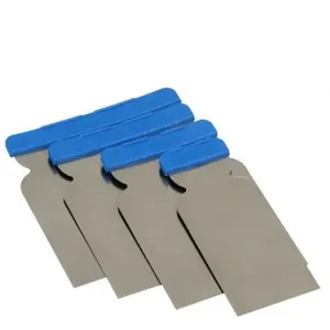 Putty Knives Carbon Steel Spreader Spatula Flexible Filling Blades