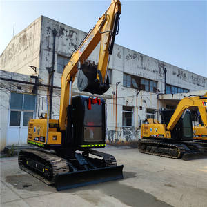 SANY Factory Original SY75C Mini pelle de 7 tonnes de haute qualité à faible utilisation en vente utilisée avec les composants du moteur et de la pompe à noyau - Product Image 1