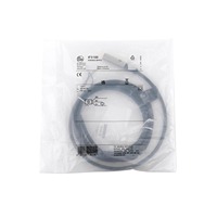 Capteur de proximité inductif en laiton IFM IF5188 M12, 2 mm, PNP NO, 10-36 VDC, câble de 2 m, IP67