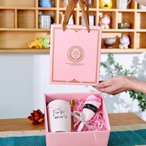 Juego de Regalos Personalizados, Recuerdos de Boda, Regalos para Invitados, Taza de Café con Logotipo Personalizado y Toalla, Regalos para el Día de la Madre - Product Image 5