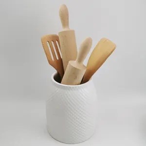 Eco-friendly Ceramic Kitchen Utensil Holder For Sale