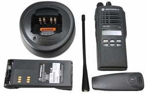 100 Dặm Kép Hiển Thị Kép Dual Ban Nhạc DMR Ham Đài Phát Thanh Walkie Talkie Motorola HT1250 Với Tư Nhân Dòng Và MDC - Product Image 6