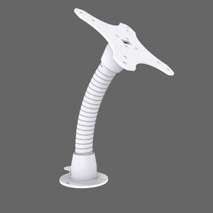 Soporte Flexible y Ajustable de Metal con Cuello de Cisne para Tablet, Soporte de Escritorio con Capacidad de 20 Libras, Inclinación de 180 Grados, VESA de 75/100 mm - Product Image 2