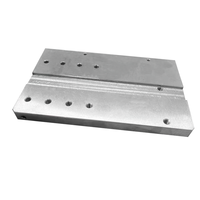 Plaque de montage en aluminium usinée CNC de haute précision, plaque de base usinée CNC sur mesure pour équipement industriel