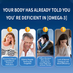 כמוסות שמן דגים חלאל אומגה <span class=keywords><strong>3</strong></span>, כמוסות רכות, אומגה <span class=keywords><strong>3</strong></span> טבעוני, תוספי EPA ו-DHA, שמן דגים, כמוסות אומגה <span class=keywords><strong>3</strong></span> - Product Image 5