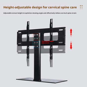Base Universal Grande para TV, Soporte de Pedestal de Acero Laminado en Frío con VESA Máximo 200x200 para Televisores de Pantalla Plana de 32-55 <span class=keywords><strong>Pulgadas</strong></span> - Product Image 4