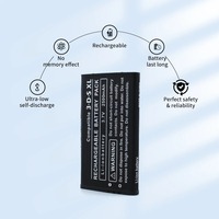 PUJIAMX 3.7V 2500mAh SPR-003 Paket Baterai Li-ion Isi Ulang untuk Konsol Game Nintendo New 3DS XL 3DS LL dengan Alat Obeng